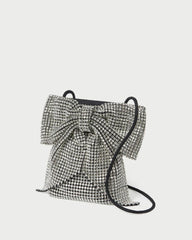 Loeffler Randall Violet Silver Diamanté Bow Crossbody L Crossbodies L Handbags | Women Crossbodies