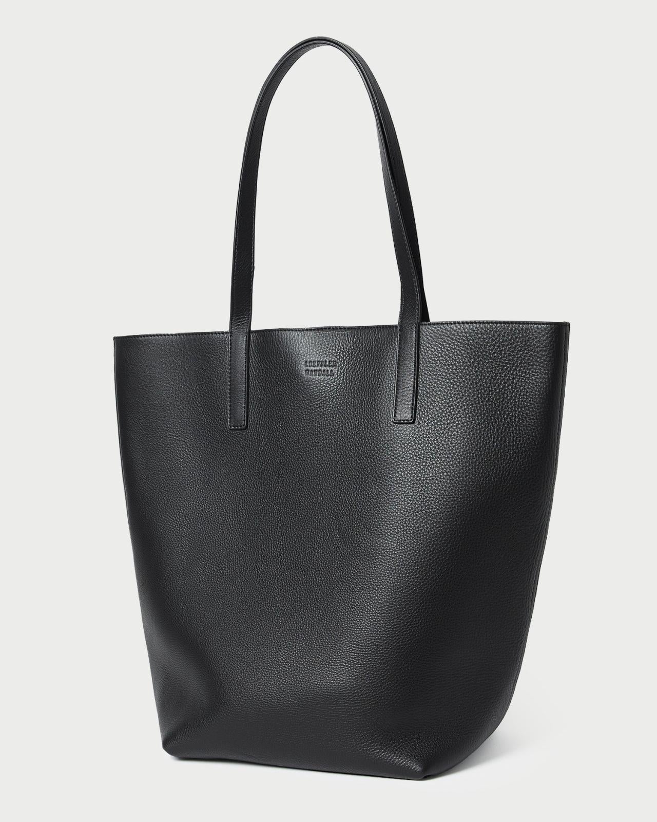 Loeffler Randall Walker Black Leather Tote | Women Totes
