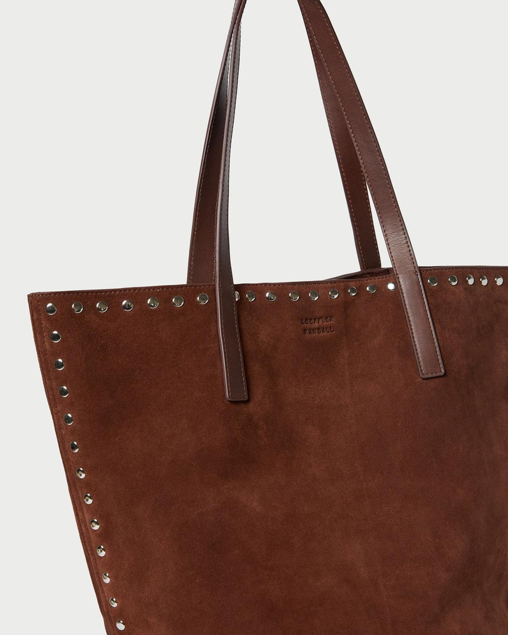 Loeffler Randall Walker Espresso/Silver Tote | Women Totes
