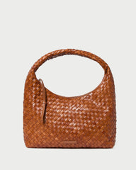 Loeffler Randall Willow Timber Woven Leather Hobo | Women Shoulder Bags